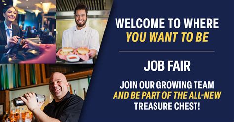casino job fairs|Treasure Chest is now Hiring!  .